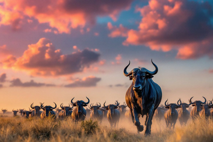 Great Wildebeest Migration Masai Mara July October 1.5 million wildebeest Mara River crossing Kenya