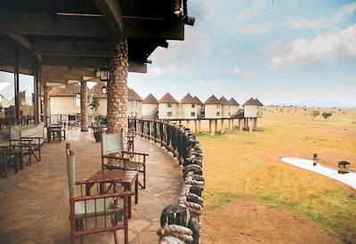 Salt Lick views from the main guest area