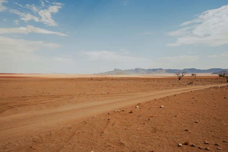 A breathtaking view of the NamibRand Nature Reserve, a pristine wilderness.