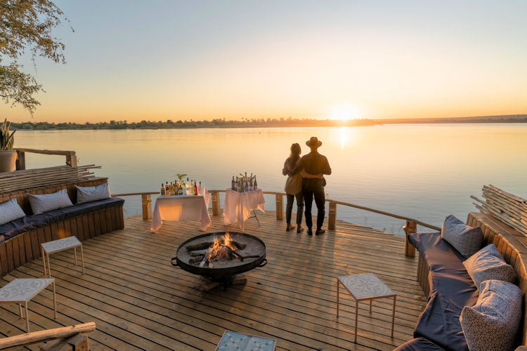 A safari scene in Zambia, showcasing the adventure of combining Livingstone with a safari