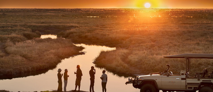 Linyanti Wildlife Reserve Botswana 9000km² elephant predators wild dogs cheetah fly-in safari