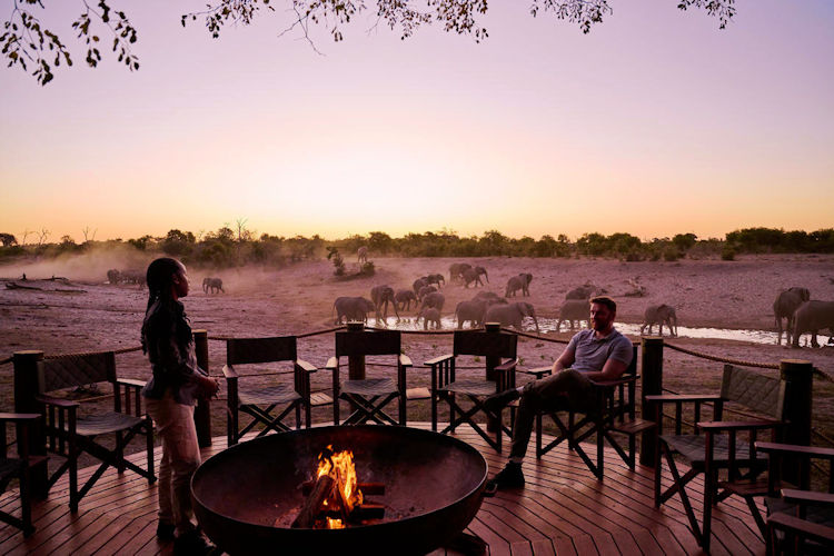 Savute Elephant Lodge Savute Safari Lodge andBeyond Savute Under Canvas luxury camp Savuti Botswana