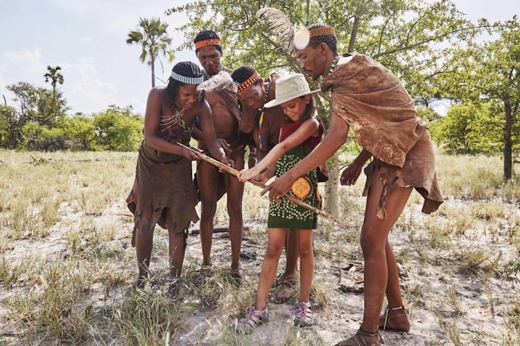 Planning Botswana family safari expert help Uyaphi tailor-made itinerary 1999 accommodation transport