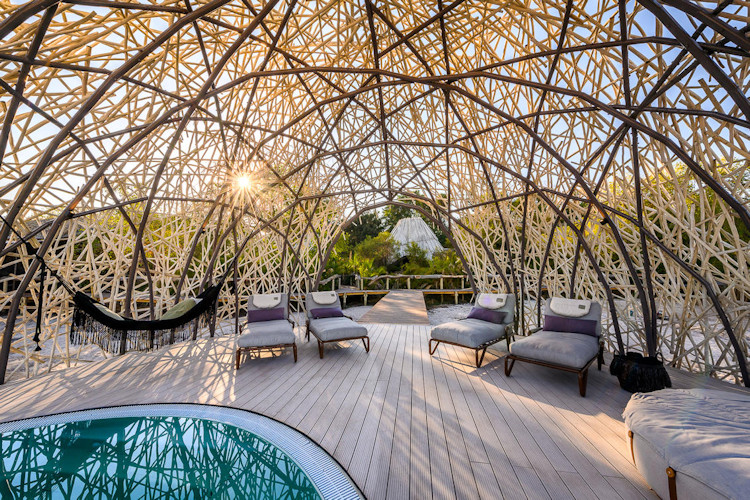 Luxury safari lodges Okavango Delta Botswana private plunge pools elevated canvas tents exclusive