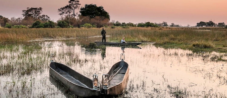 Okavango Mobile Expedition 7 days private mobile Okavango Delta Botswana small groups US$8100