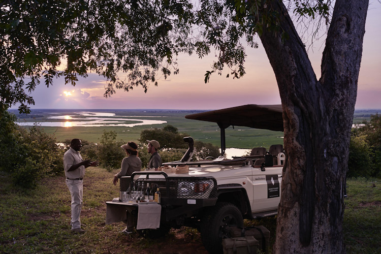 Abundant wildlife Chobe National Park Big Five elephants lions leopards buffalo hippos Botswana