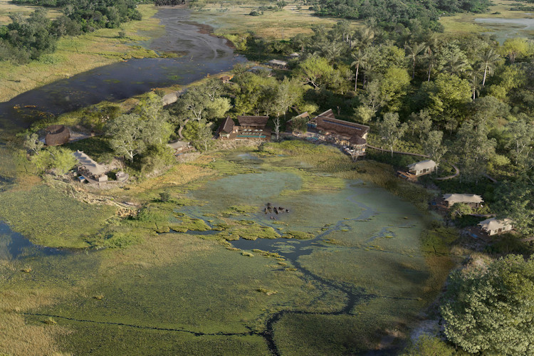 Okavango Delta Botswana best July October wildlife viewing mokoro dry season flood waters