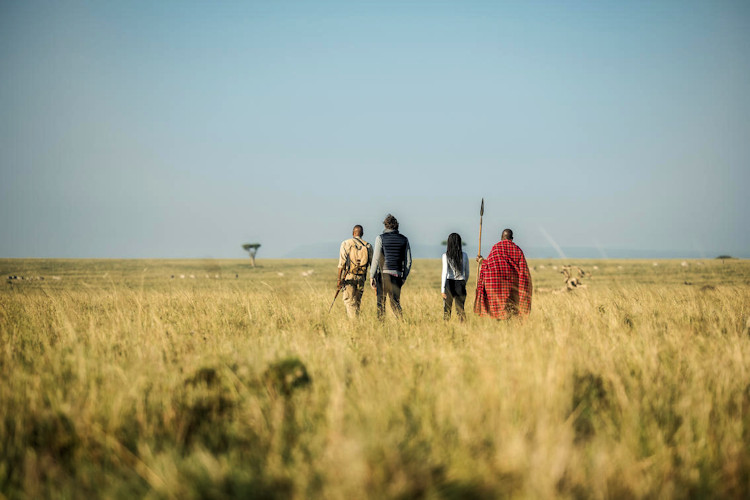 Elephant Pepper Camp Mara North Conservancy 30000 hectares eco-friendly solar canvas tents Kenya