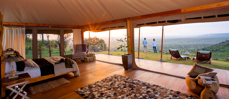 Elewana Loisaba Tented Camp Laikipia 12 tents horse riding camel safaris mountain biking Kenya