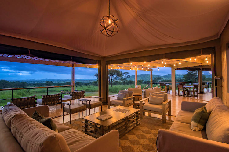 luxury-tented-safari-camps-in-tanzania-2.jpg The intimate setting of Dunia Camp, offering a luxury safari experience.