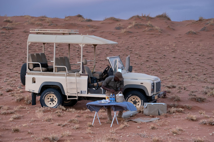 Why choose Namibia safari desert wildlife landscapes Himba San Bushmen cultural encounters Namib