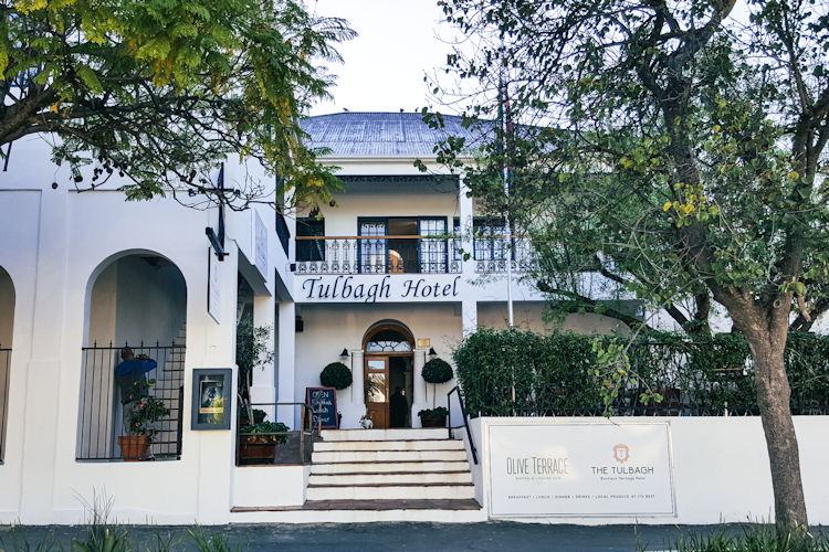 Tulbagh Hotel Cape Dutch architecture outdoor pool wine tours mountain hiking horse riding spa