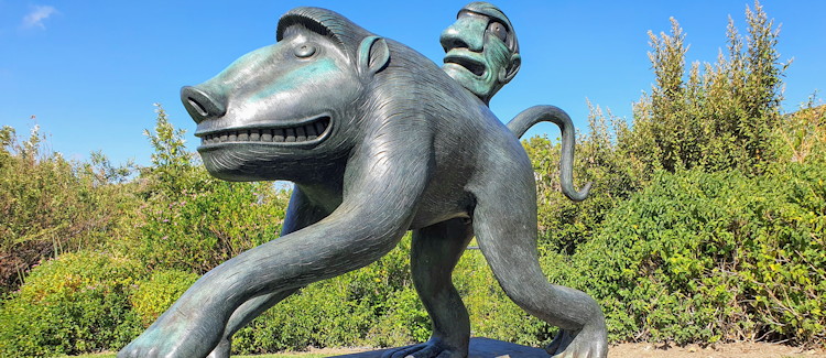 Norval Foundation Cape Town sculpture garden afternoon picnics Constantia vineyard views South Africa
