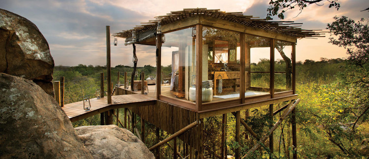 Lion Sands Ivory Lodge River Lodge Sabie River Sabi Sand Private Game Reserve Kruger treehouses