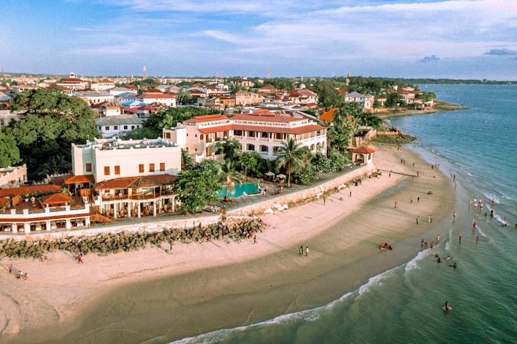 Zanzibar Serena Hotel Stone Town UNESCO Indian Ocean seafront Swahili Arab Persian Indian heritage