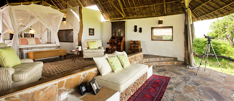 Beho Beho Camp cooling breezes Selous highland 8 bandas sommelier wine list Tanzania
