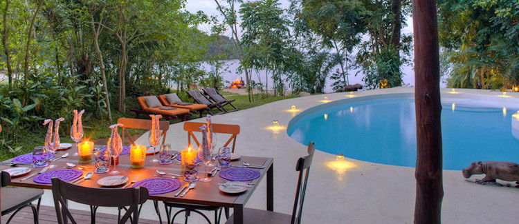 Rubondo Island Camp 8 waterfront cottages only lodge Rubondo Island Lake Victoria Tanzania