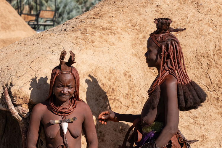 ultimate-guide-namibia-travel-2024-5.jpg A photo of a group of tourists enjoying a Namibia travel experience, immersing themselves in the local culture