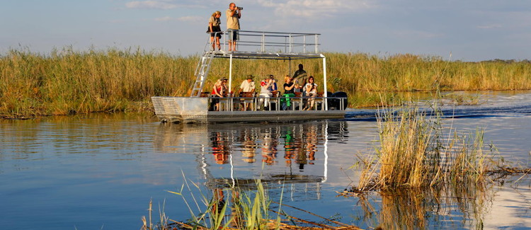 Caprivi Strip Namibia Okavango River wildlife Cuando Kwando Chobe rivers unfenced game reserve lush