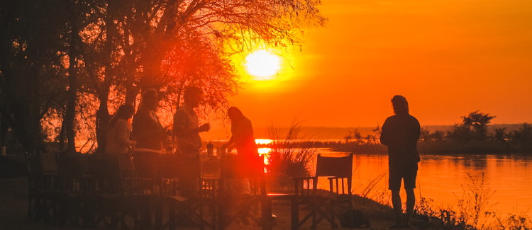 Old Mondoro Lower Zambezi Zambia rustic camp back to basics no electricity walking safari hairdryer optional
