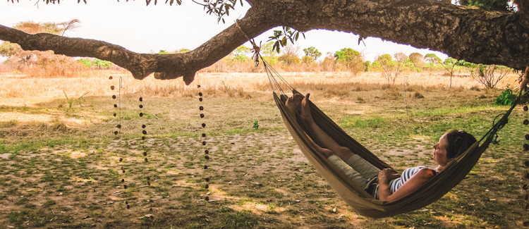 Luwi Bush Camp South Luangwa Zambia buffalo hide lagoon hundreds hippos croc eyes sundowners night drive