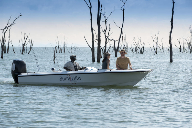 Lake Kariba Zimbabwe Bumi Hills Safari Lodge panoramic infinity pool sunset Matusadona views