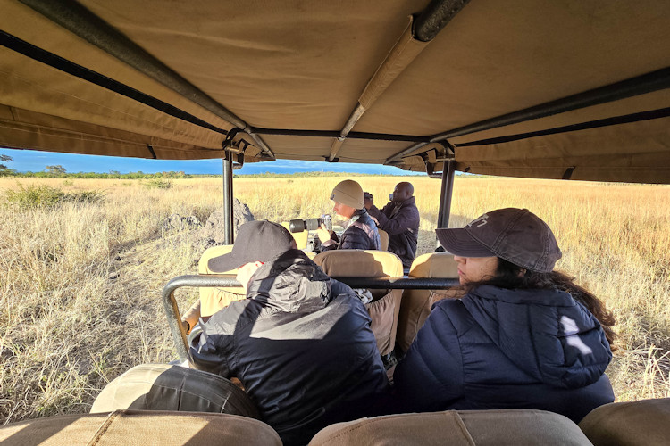 Hwange National Park Zimbabwe savannah game drive Big Five elephants lions safari dry season