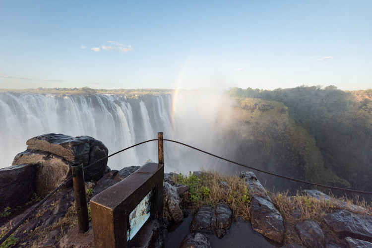 Safari near Victoria Falls Zambezi National Park elephants lions buffalo hippos giraffes Zimbabwe
