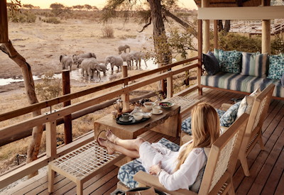 Elephant Lodge viewing decks