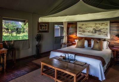 Large tented safari suites