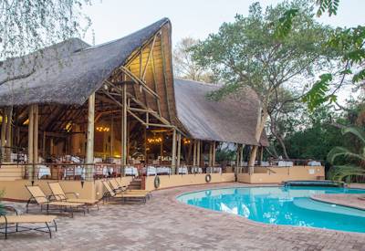 Chobe Safari main swimming pool