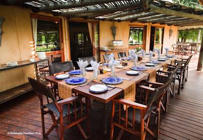 Dining at Deception Valley