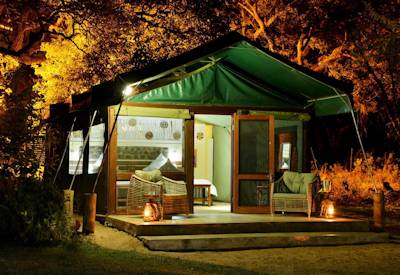 Private tented suites