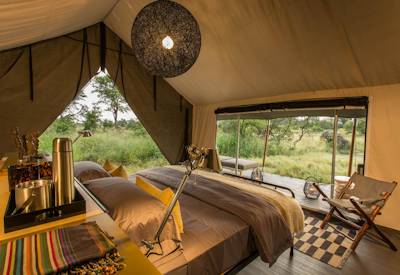 Large tented safari suites
