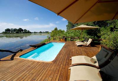 Swimming pool area