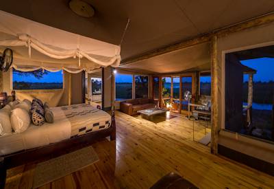 Luxury safari suite