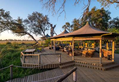 Views of the Delta from the camp