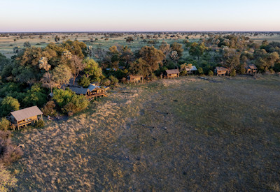 Mokolwane located within a vast private concession