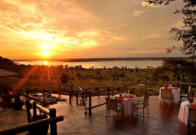 Sunset at Ngoma