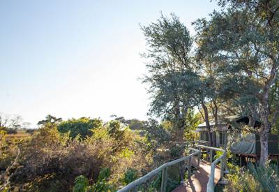 Rra Dinare wooden walk ways