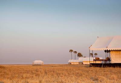 views of the Makgadikgadi Pans