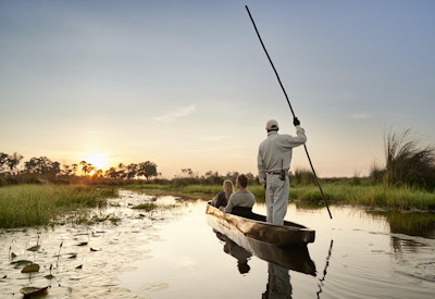 Okavango Delta Mokoro safari