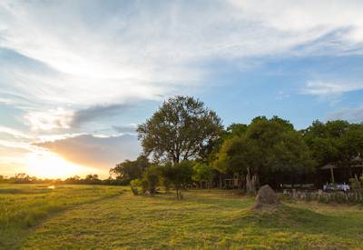 Khwai Concession at sunset