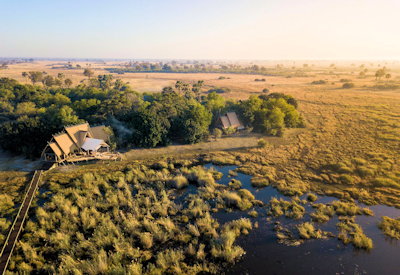Selinda Game Reserve camp
