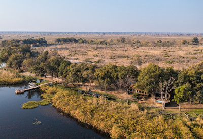 Sitatunga Island deep in Botswana's Okavango Delta