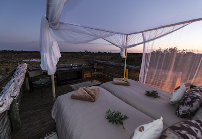 One of those intimate camps for romantics