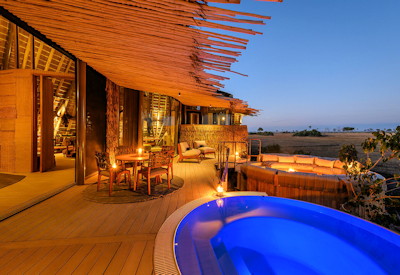 Private plunge pool at Jao