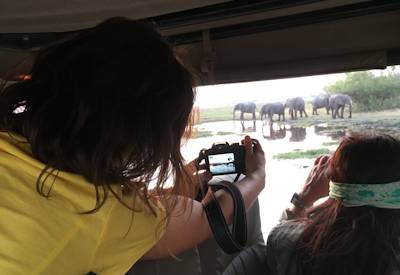 Caprivi Strip Zambezi Mubala Campsite Zambezi flood plain Namibia Botswana Adventure