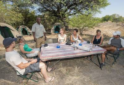 Tsodilo Hills UNESCO 4500 Bushmen rock paintings 800 AD Botswana Elephant Safari