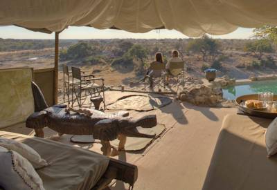 Meno a Kwena Boteti River family safari sleep-out Makgadikgadi Pans Botswana